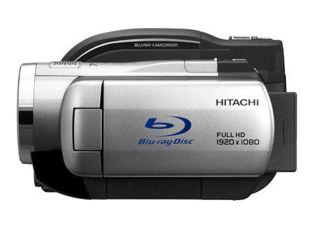 Hitachi'nin yeni kamerası Blu Ray, sabit disk ve SDHC karta kayıt yapabiliyor
