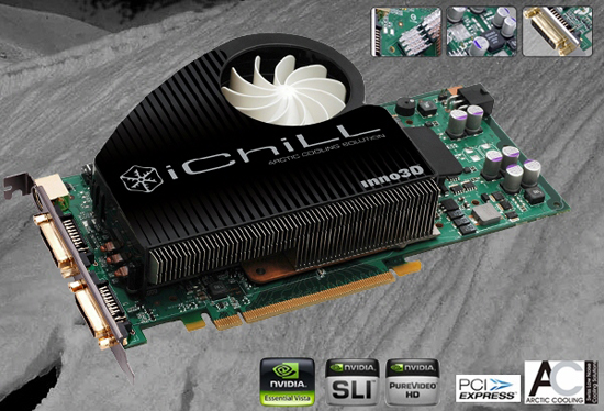 Inno3D'den GeForce 8800GT iChill geliyor