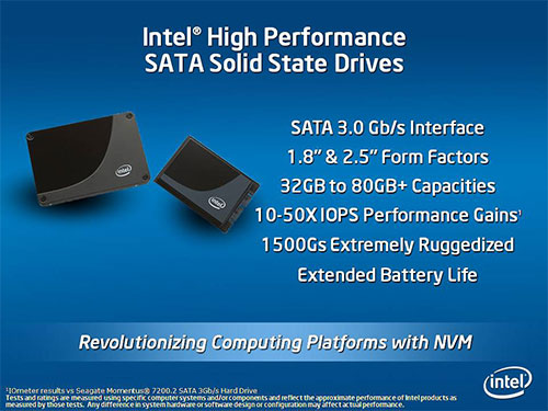 Intel yeni SSD'leriyle performans ve düşük güç tüketimini hedefliyor