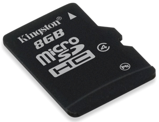 Kingston 8GB kapasiteli yeni microSDHC bellek kartını duyurdu