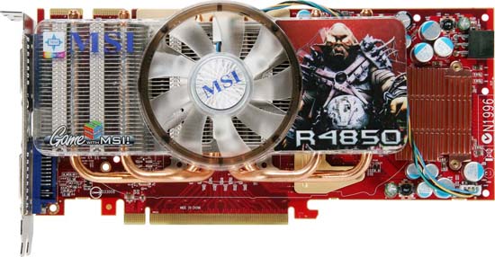 MSI Radeon HD 4850 Quad Pipe modelini duyurdu