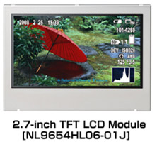 Nec, 2.7 inç Q-HD uyumlu LCD modülü üretiyor