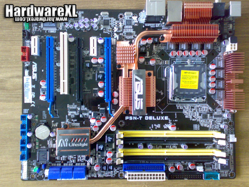 Asus'un nForce 780i SLI yonga setli anakartı: P5N-T Deluxe
