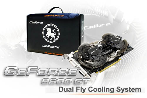 Sparkle'dan Dual Fly soğutmalı GeForce 9600GT Calibre P960