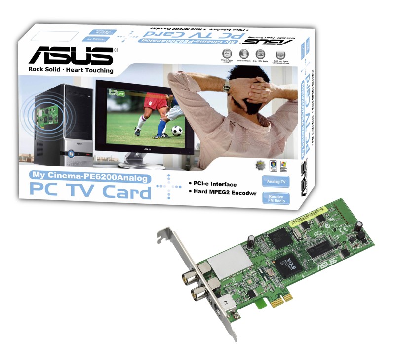 Asus PCIe x1 uyumlu yeni tv kartlarını duyurdu