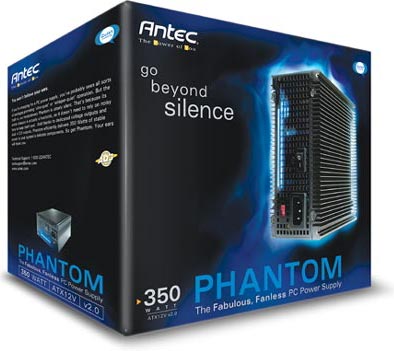 Antec Phantom 350, En iyi fansız güç kaynağı