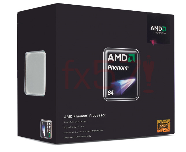 AMD Phenom 9600 Black Edition'ı duyurdu