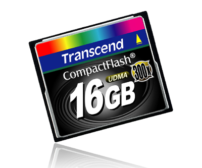 Transcend'den yüksek performanslı yeni CompactFlash kartlar