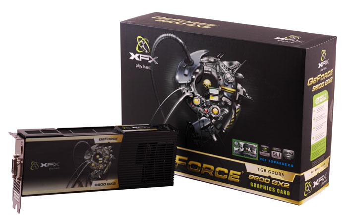XFX ve Leadtek'in GeForce 9800GX2 modelleri kullanıma sunuldu