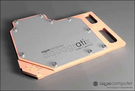 Aquacomputer'dan Radeon HD 4870 için su soğutma bloğu