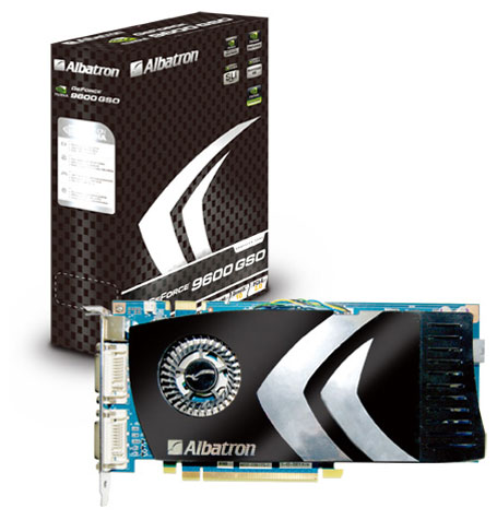 Albatron GeForce 9600GSO temelli yeni ekran kartını duyurdu