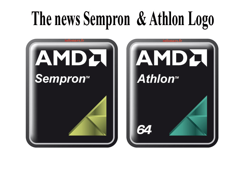 AMD Athlon ve Sempron logolarını güncelledi