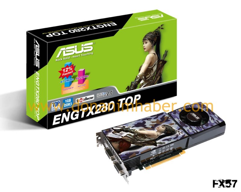 DH Özel: Asus GeForce GTX 280 TOP Edition