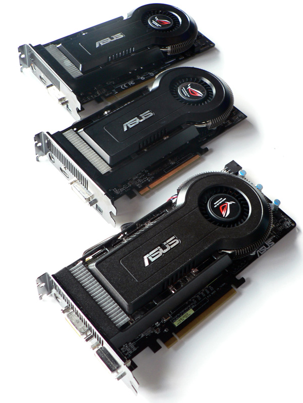 Asus'dan HD 4850 Matrix ve GeForce 9800GT Matrix geliyor