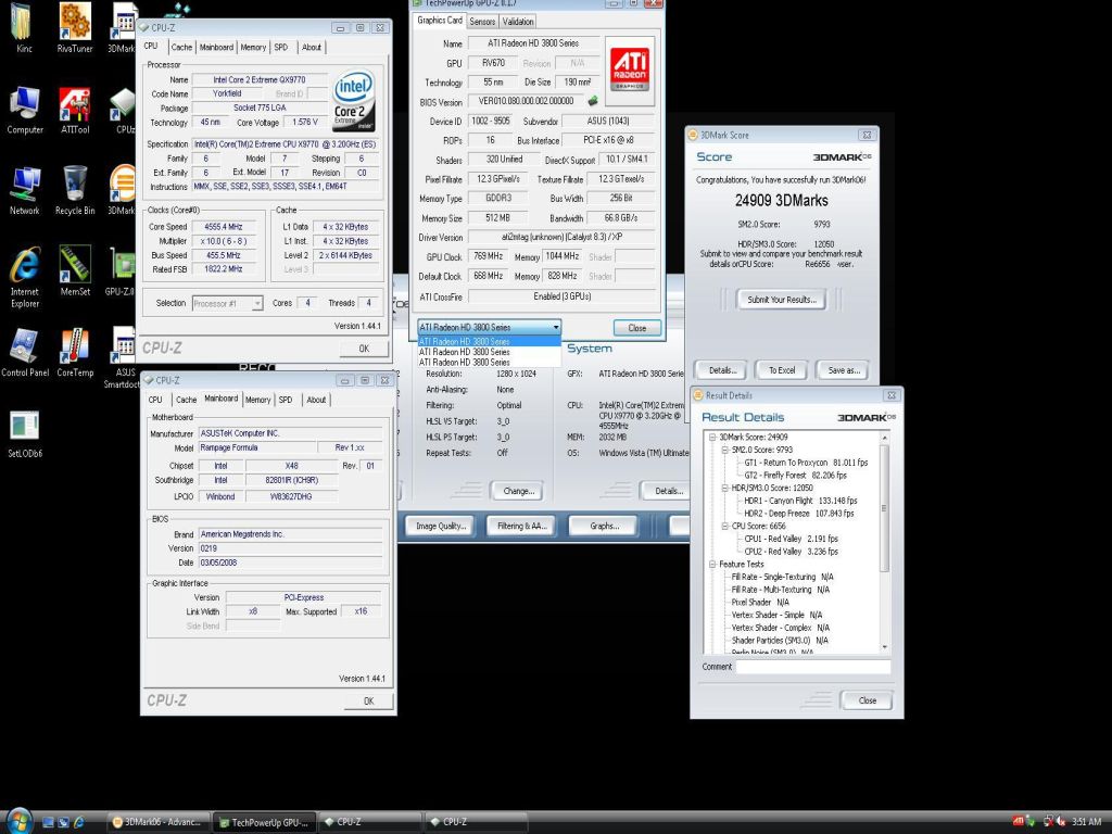 Asus Radeon HD 3850 Trinity'nin detayları ve ilk test sonuçları