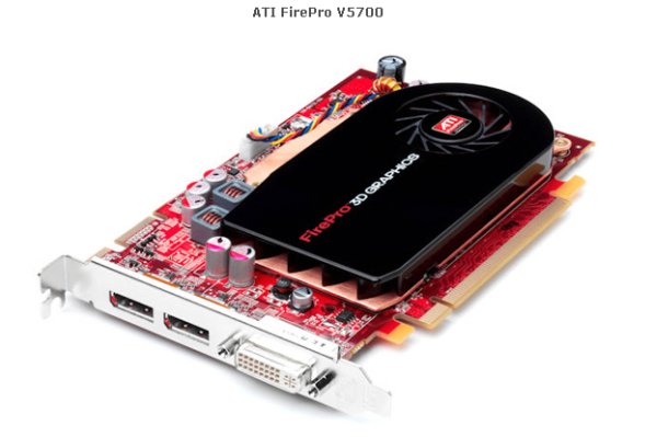 ATi FirePro serisi Yeni ekran kartları V5700 ve V3700'ü duyurdu