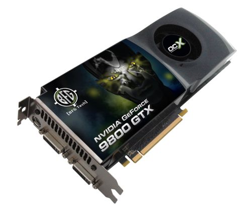BFG'den fabrika çıkışı hız aşırtmalı üç yeni GeForce 9800GTX