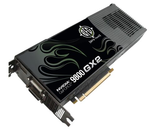 BFG GeForce 9800GX2 modelini duyurdu