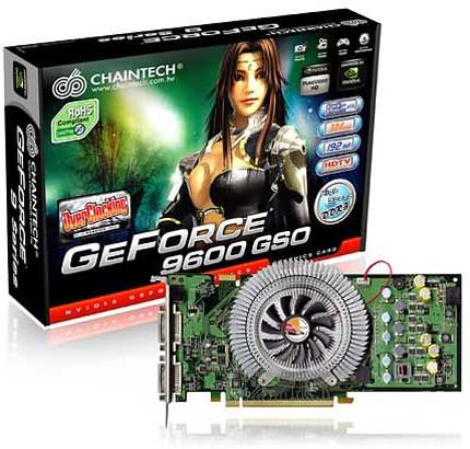 Chaintech GeForce 9600GSO Overclocking Edition modelini duyurdu