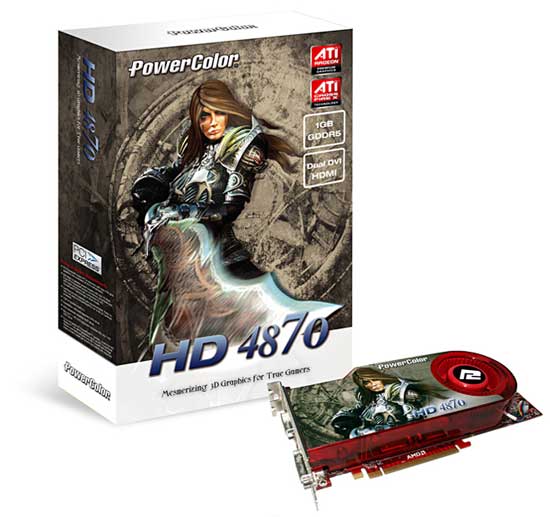 PowerColor'dan 1GB GDDR5 bellekli Radeon HD 4870