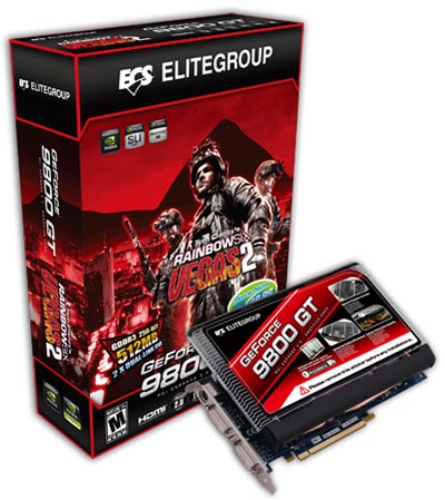 ECS pasif soğutmalı GeForce 9800GT modelini duyurdu