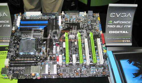 EVGA'dan yeni anakart: nForce 790i SLI FTW Digital