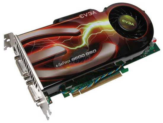 EVGA'dan soğutucusu özelleştirilen yeni GeForce 9600GSO