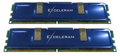 Exceleram yüksek performanslı yeni DDR2 bellek kitlerini duyurdu