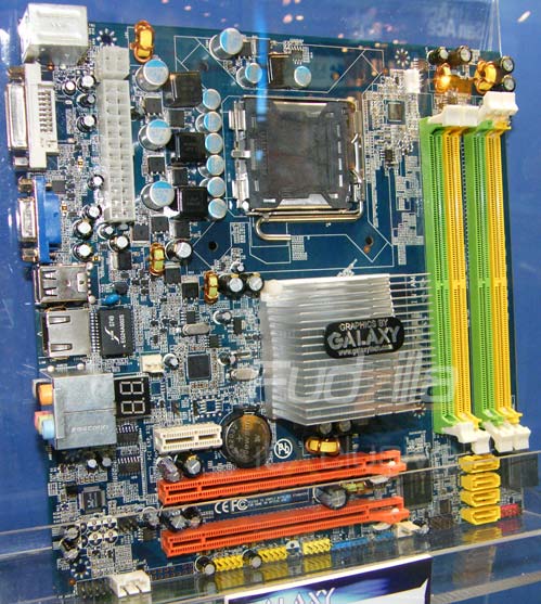 Computex 2008: Galaxy'den SLI ve Hybrid SLI destekli anakart