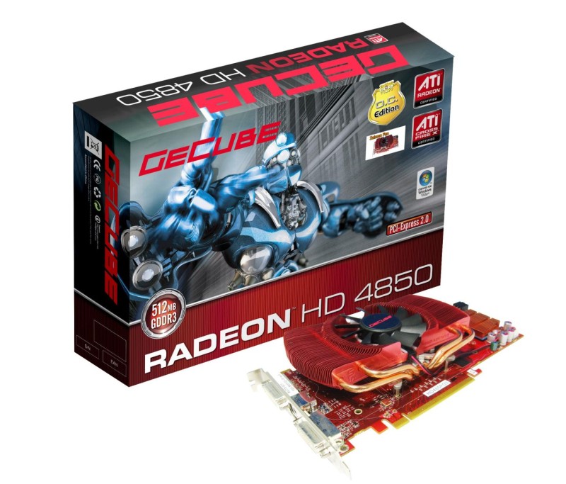 GeCube'den Radeon HD 4850 Overclocking Edition