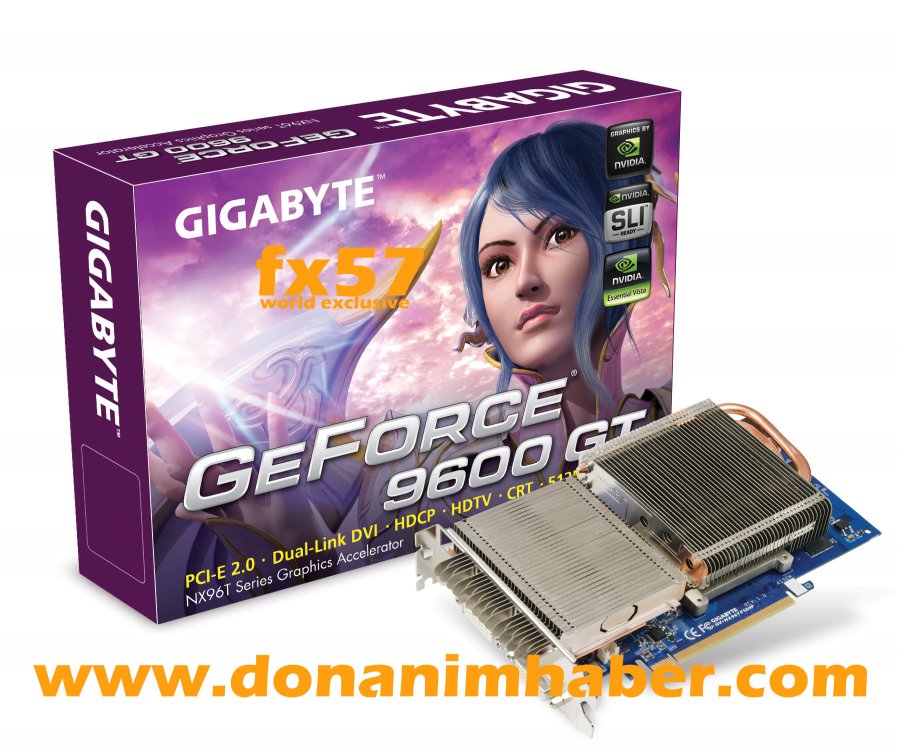 DH Özel: Gigabyte GeForce 9600GT Silent Pipe III