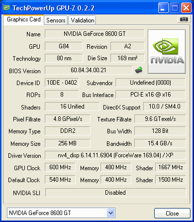 GPU-Z v0.2.2 kullanıma sunuldu