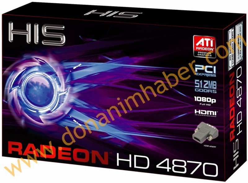 HIS'in Radeon HD 4870 modeli hazır