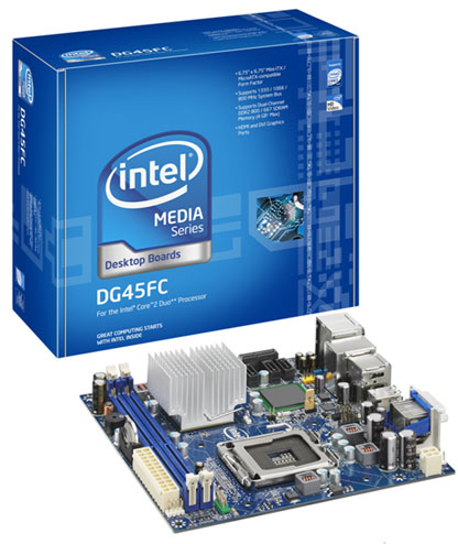 Intel'den G45 yonga setli Mini-ITX anakart; DG45FC