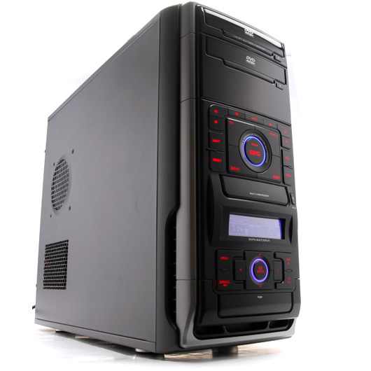 GMC'den HTPC fonksiyonları ile dikkat çeken yeni kasa; Ebony