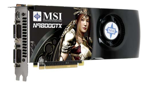 MSI GeForce 9800GTX OC modelini duyurdu