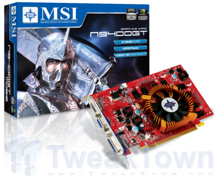 MSI'ın GeForce 9400GT modelleri gün ışığına çıktı