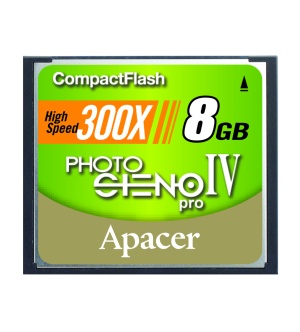 Apacer'den yeni compact flash (CF) kartlar