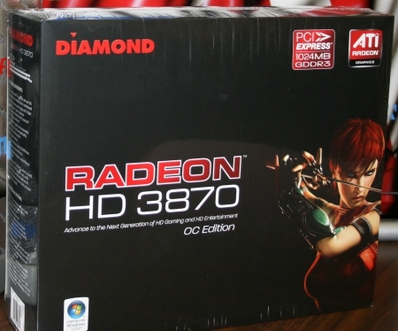 Diamond'dan 1GB bellekli ve hız aşırtmalı Radeon HD 3870