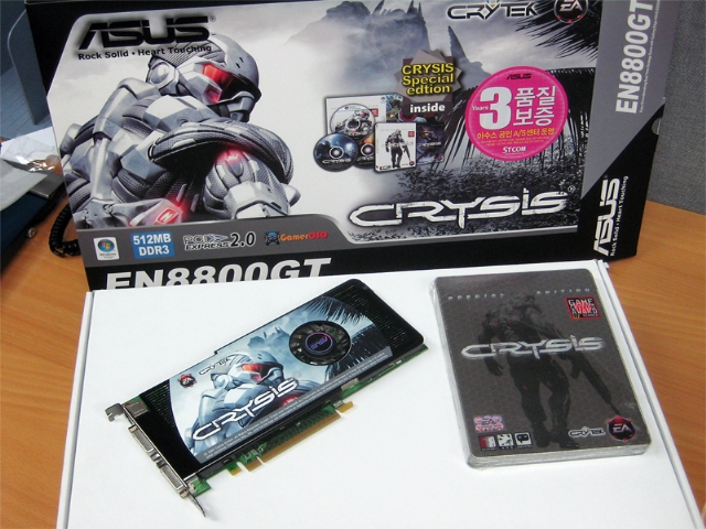 Asus'dan GeForce 8800GT CRYSIS Edition