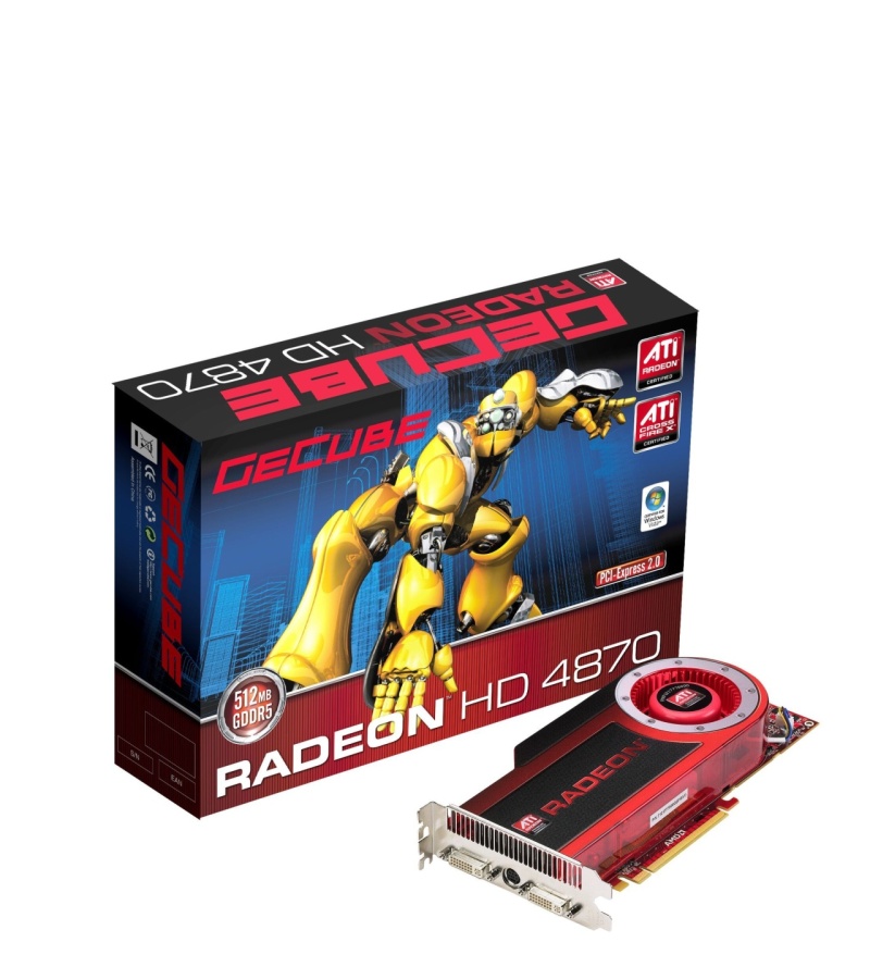 GeCube Radeon HD 4870 modelini duyurdu