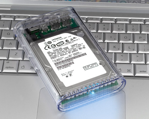 OWC'den 7200rpm hızında ve 320GB kapasiteli taşınabilir disk