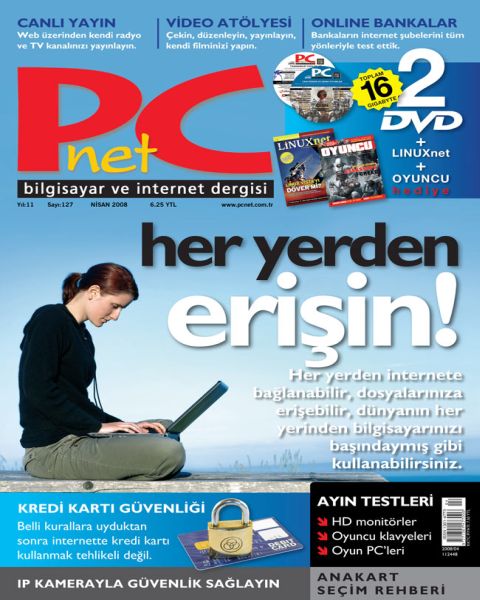 Bilgisayar dergilerinde Nisan 2008