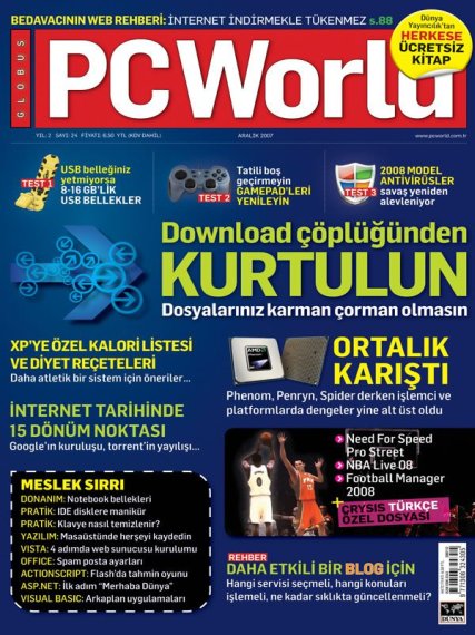 Bilgisayar dergilerinde Aralık 2007