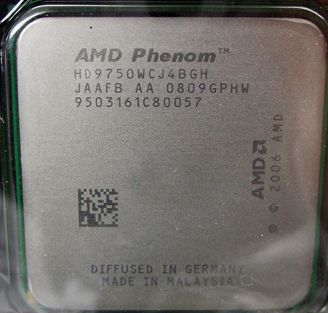 AMD'nin 95 watt TDP'li Phenom 9750 modeli kullanıma sunuldu