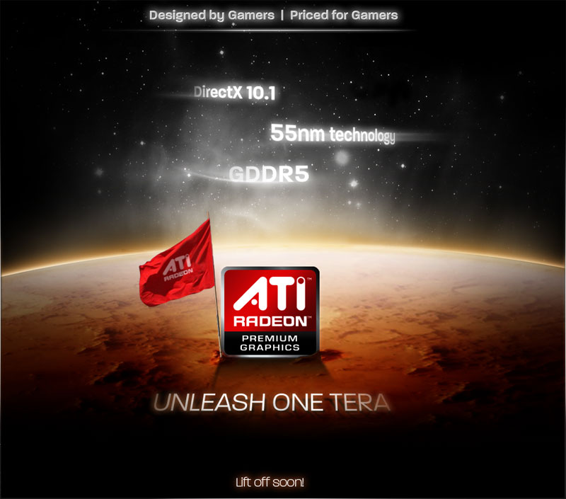 ATi'nin Radeon HD 4800 serisi için hazırlanan tanıtım sitesi yayında
