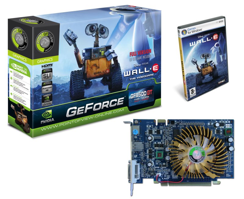Point of View GeForce 9500GT tabanlı yeni modellerini duyurdu