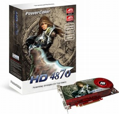 PowerColor 1GB GDDR5 bellekli Radeon HD 4870 modelini hazırlıyor