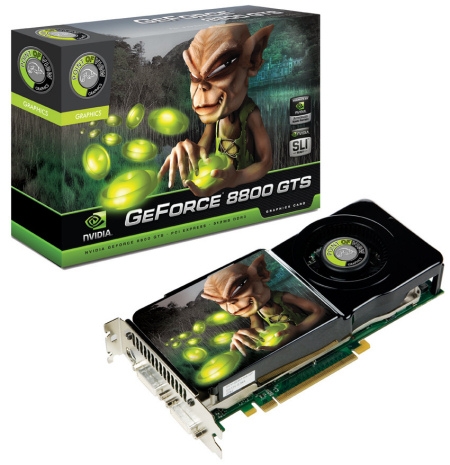 Point of View'dan GeForce 8800GTS EXO Edition