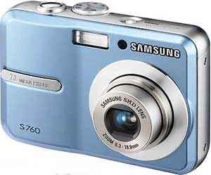 Samsung'dan iki yeni dijital kamera: S760 ve S860